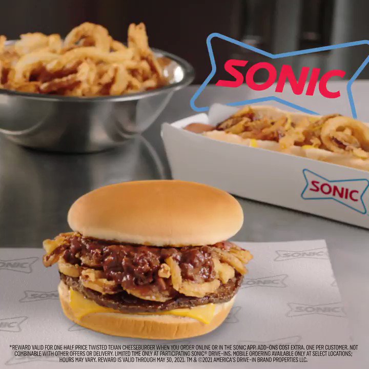 Sonic Menu - Order Online