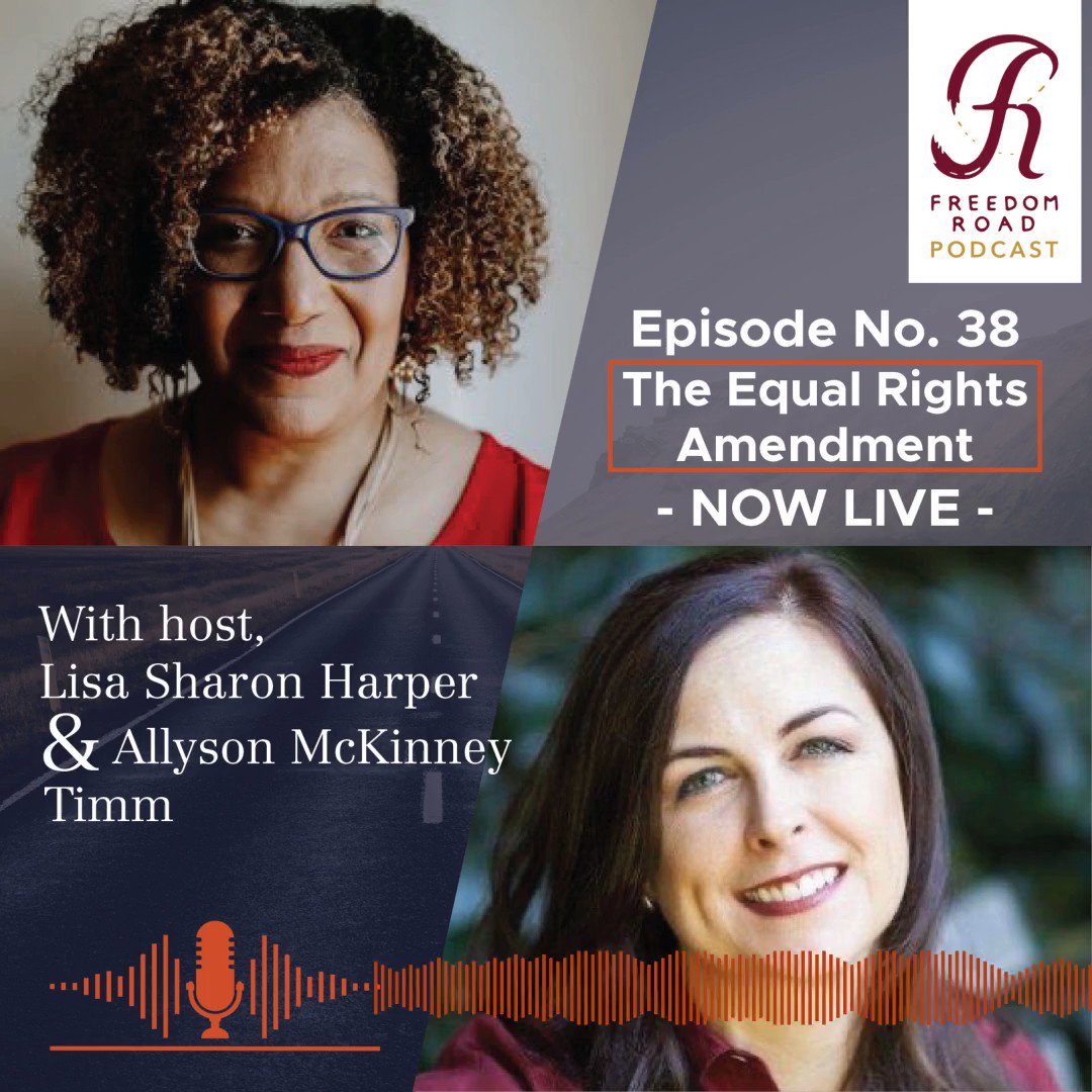 Did you know women were not protected in the #EqualProtectionClause of the Constitution’s 14th Amendment until the 1970s? Lisa Sharon Harper (@lisasharper) and Allyson McKinney Timm (@Justice_Revival) discuss on the latest #FreedomRoadPodcast.
https://t.co/HZ3mmQJ12F https://t.co/wFx0j8hbtQ