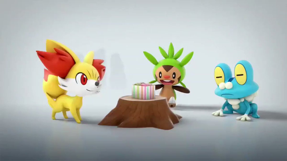 PokéXperto on Twitter: "Nuevo vídeo promocional de Chespin, Fennekin y  Froakie de la cuenta oficial de Pokémon https://t.co/aMsPPNSf2u" / Twitter