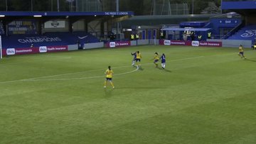 💥 @samkerr1 powers the ball home!

Good strength, good finish from the @ChelseaFCW ⭐️

#WomensFACup