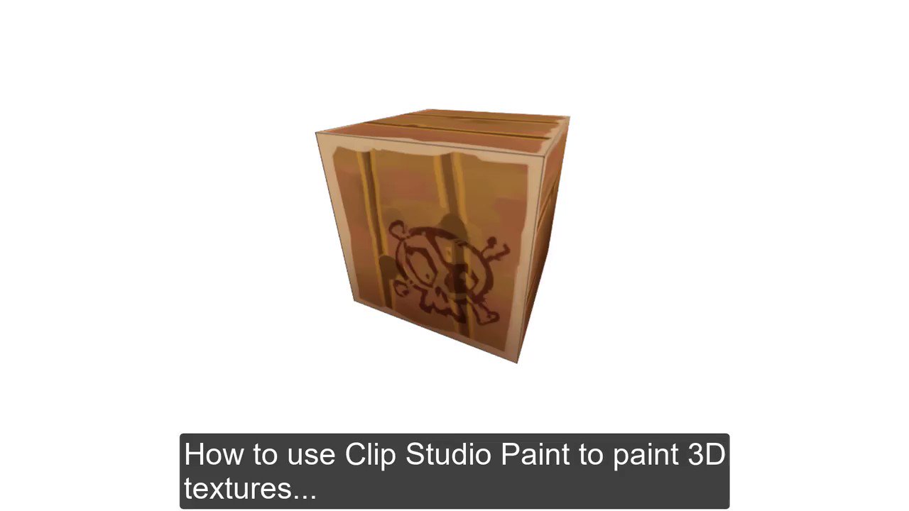 Clip Studio Paint Artist Using Clip Studio Paint Modeler To Paint Hand Painted Textures And Preview The Result In Realtime Modeler Is A Free Celsys Software To Adjust Convert 3d Asssets