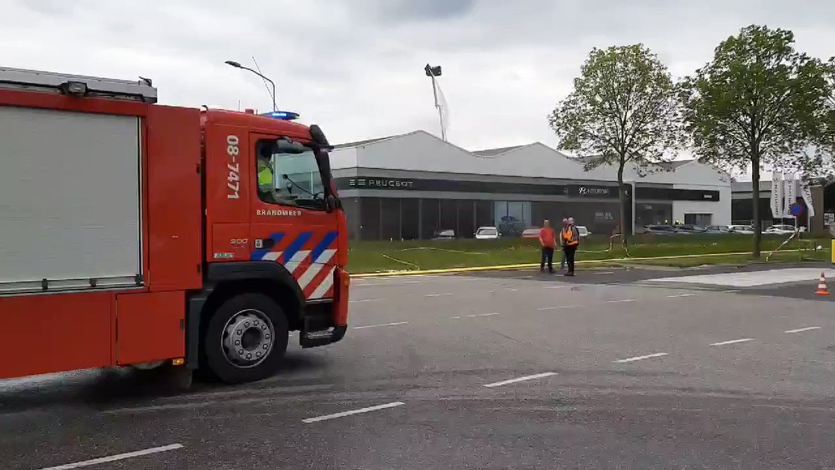 Melding brandweer Zuiderhavenweg Tiel