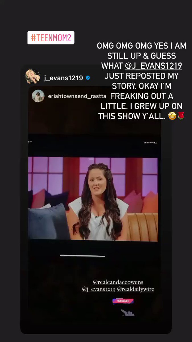 The @RealCandaceO show got UP close & PERSONAL w/ Jenelle Evans from #TeenMom2 #TeenMom #MTV https://t.co/nhsGP6lqUT