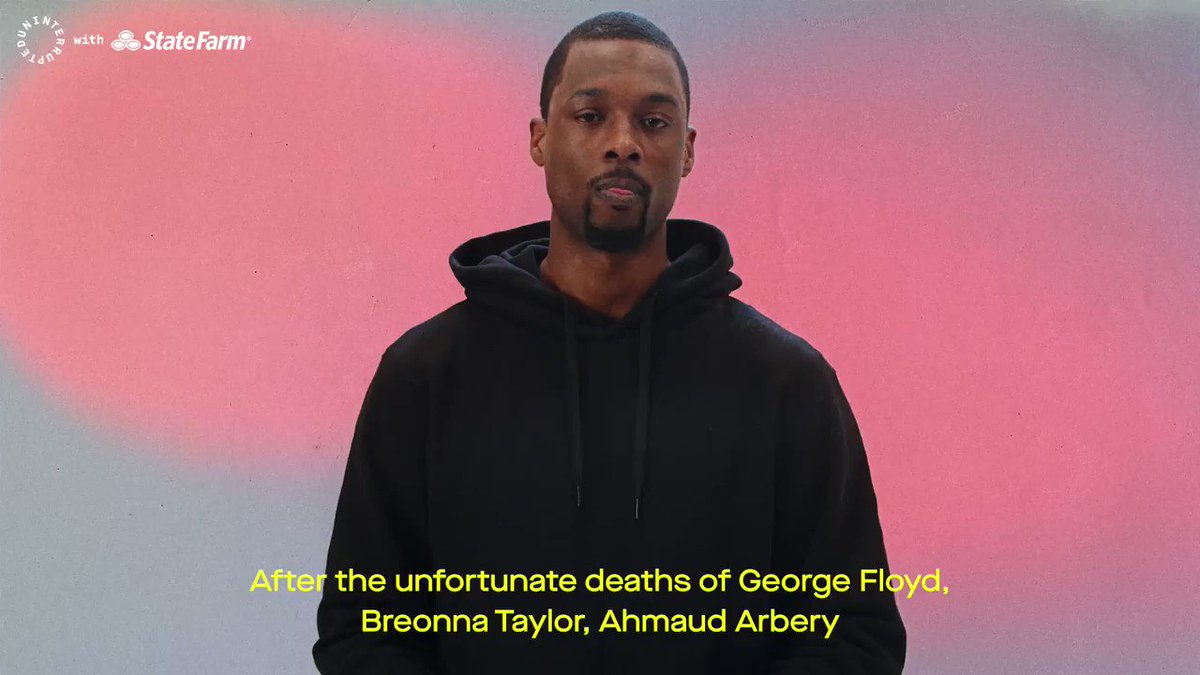 We're stronger together! 💪 @hbarnes gives his take on the important steps ahead. #MoreThanAnAthlete
📺 Watch the new episode: https://t.co/qJbDbtAVSD
@UNINTERRUPTED's #RespectYourOGs | @statefarm https://t.co/nyTgHLpU0U