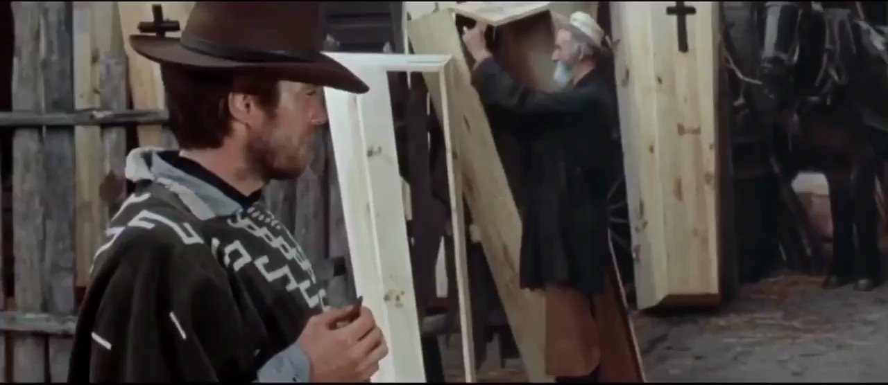 Happy 91st birthday Clint Eastwood Movie: A Fistful of Dollars (1964) 
Dir. Sergio Leone 
