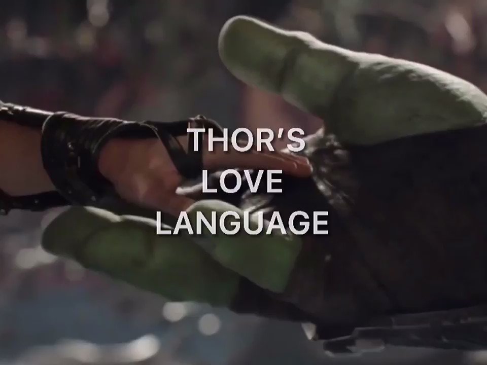 RT @juIynn: thor odinson’s love language is physical touch https://t.co/O0XrUWrlE8
