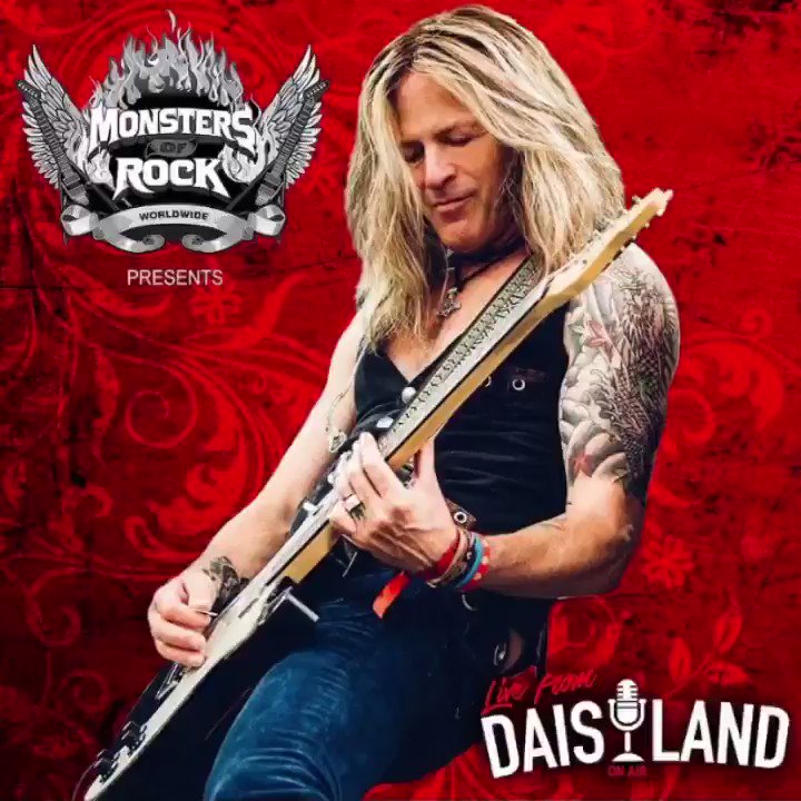 Monsters Of Rock® on Twitter: "Guitarist Doug Aldrich takes over the