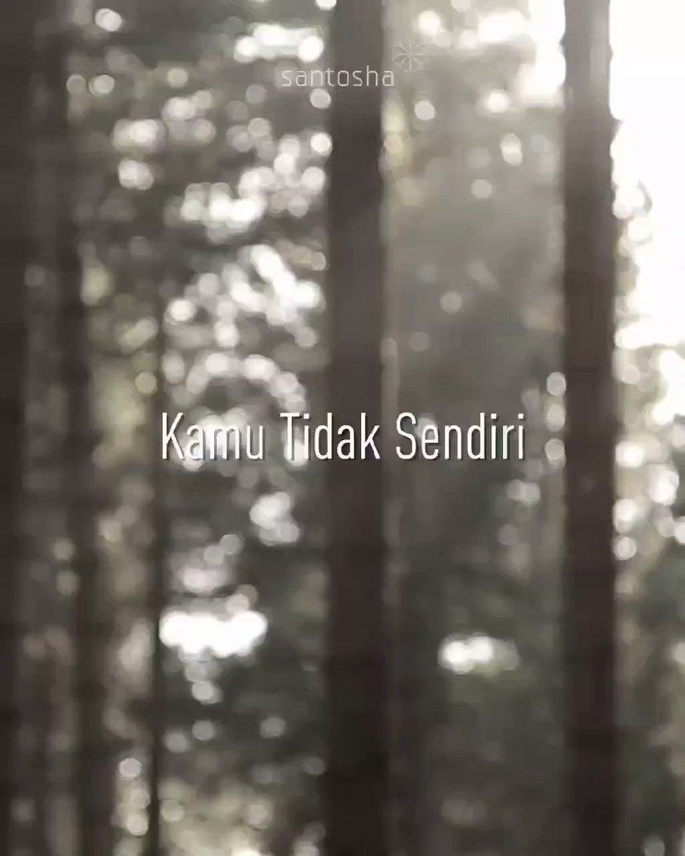 Secara fisik mungkin kamu sedang sendiri. Namun dalam setiap langkah dan upayamu, ada harapan serta do'a tulus dari orang - orang yang begitu menyayangimu.
Mereka ada bahkan meskipun kamu tidak mengetahuinya. Lanjutkan perjalanan, teruslah melangkah
#Santosha #Mindfulness https://t.co/qubV1rLYCR