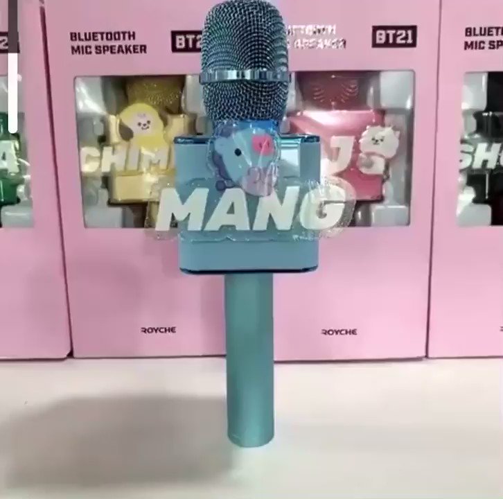Ekorea 鶴橋店舗限定情報 Bts Bt21 大人気 Bt21 Baby Bluetooth マイク カラオケはもちろん スピーカーとしてもご利用いただけます Cooky Tata Chimmy Mang Rj Shooky Koya 全メンバーございます 是非お立ち寄りくださいませ Ekorea
