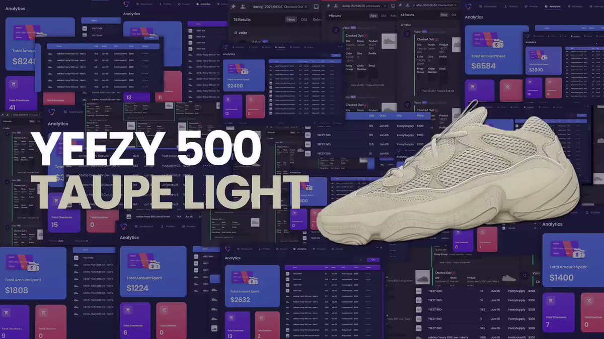 King of Consistency & Diversity. ๐
THOUSANDS of Yeezys secured today across Yeezy Supply, Footsites, AND Finishline/JD.
Retweet & Tag a friend who needs a Valor copy. We'll reward BOTH of you with a copy. ๐ฅ https://t.co/ZVjFDTBY2s