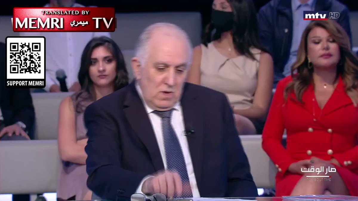 Lebanese Minister of the Interior Mohammed Fahmi: Prisoners in Lebanon Eat Beef and Chicken and Receive Medical Treatment and Medicine - They Are Better Off than Ordinary Citizens #Lebanon @M_MohamedFehmi https://t.co/bKrbQqpWHV