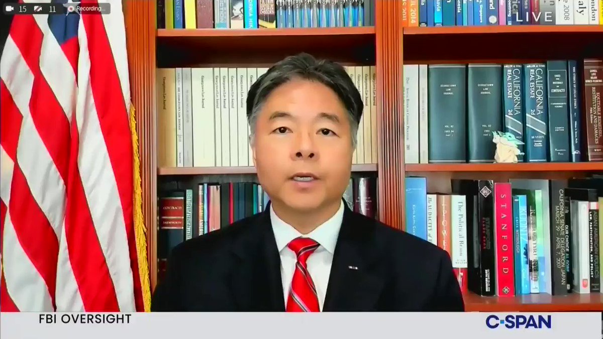 Ted Lieu: "Earlier at this hearing, it was brought up that Covid-19 could be a bioweapon ... if you're watching this and you believe Covid-19 is a bioweapon, you can protect yourself -- go get vaccinated." https://t.co/2bc848HHZB