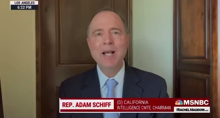 Chairman Schiff: “The Attorney General has an obligation to clean house. … Make sure that there’s accountability for those that were engaged in political and partisan investigations.”
Also tonight, Rep. Ted Lieu: “Anyone involved in this who is still at DOJ needs to resign.” https://t.co/xSQJt2yWdn