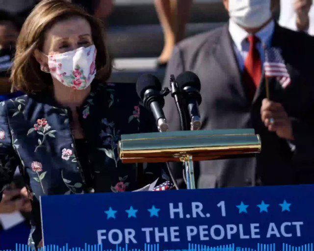 Did you know there’s a bill, right now, that’s already passed the House, and is 1 vote shy of passing the Senate, that ends gerrymandering, protects voting rights, and pushes back on big money in politics? Thanks to the D’s, there is… let’s make #ForThePeopleAct law of the land. https://t.co/0RGmONRMYo