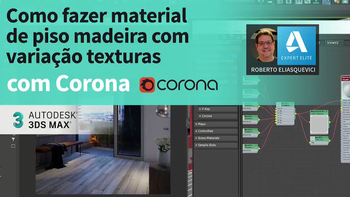 Corona Renderer: Veja como fazer material de piso de Madeira com variaΓ§Γ΅es no #CoronaRenderer utilizando o CoronaMultiMap
https://t.co/5ZNP47pxd7
#3dsmax #CoronaRenderer @ADSKCommunity @Adsk3dsMax https://t.co/THQj1SIole