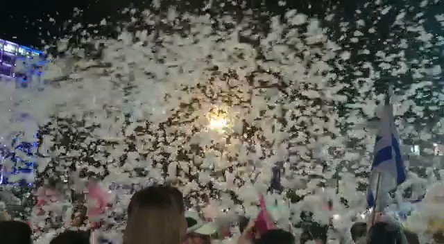 Tel Aviv is celebrating the end of the Netanyahu era https://t.co/18WuN2vAvN