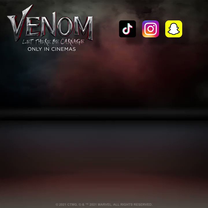 Itâs a mood. Express yourself with these new #Venom: Let There Be Carnage GIF Stickers! Just search âVenomMovieâ to add to your stories and more! https://t.co/E5g0xghrIF