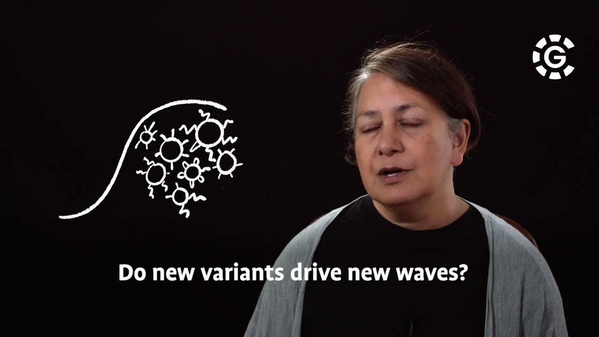Do #variants drive new waves?
Part 2 of the CG Mini Lecture from Professor @sunetragupta.
Watch in full here - https://t.co/m5FMupxayL
#CG #CountingTheCosts #scienceunlocked https://t.co/q4FPojXHJh