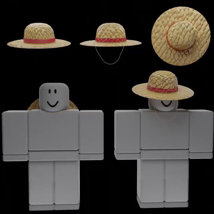 Straw hat - Roblox