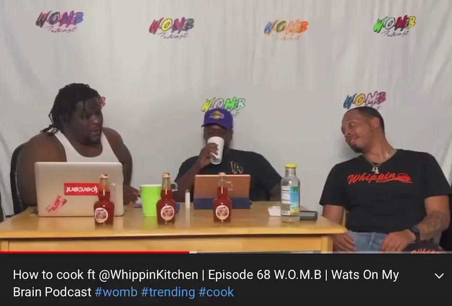 How to cook ft @WhippinKitchen | Episode 68 W.O.M.B | Wats On My Brain Podcast #womb #trending #cook https://t.co/avpNnUMGxM 👈🏿👈🏿 CLICK THE LINK ‼️‼️ #watsonmybrain #watsonmybrainpodcast #explorepage #chef #cooking #comedy #ad #podcast #watch #mustsee @Acatlast @ComedianWatts https://t.co/FOazwIGZbS