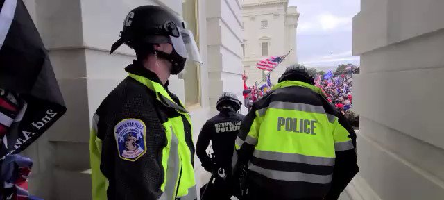 Another newly released video shows Fairlamb's assault on a police officer from a different angle. https://t.co/lWiYH2ZmEe