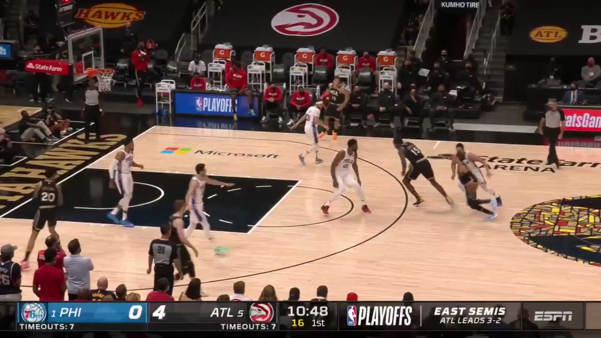Trae filled it π once again, dropping 50+ FPTS for the 4th time in the series.
34 PTS - 12 AST - 5 REB - 63 FPTS https://t.co/16dXS1W0ib