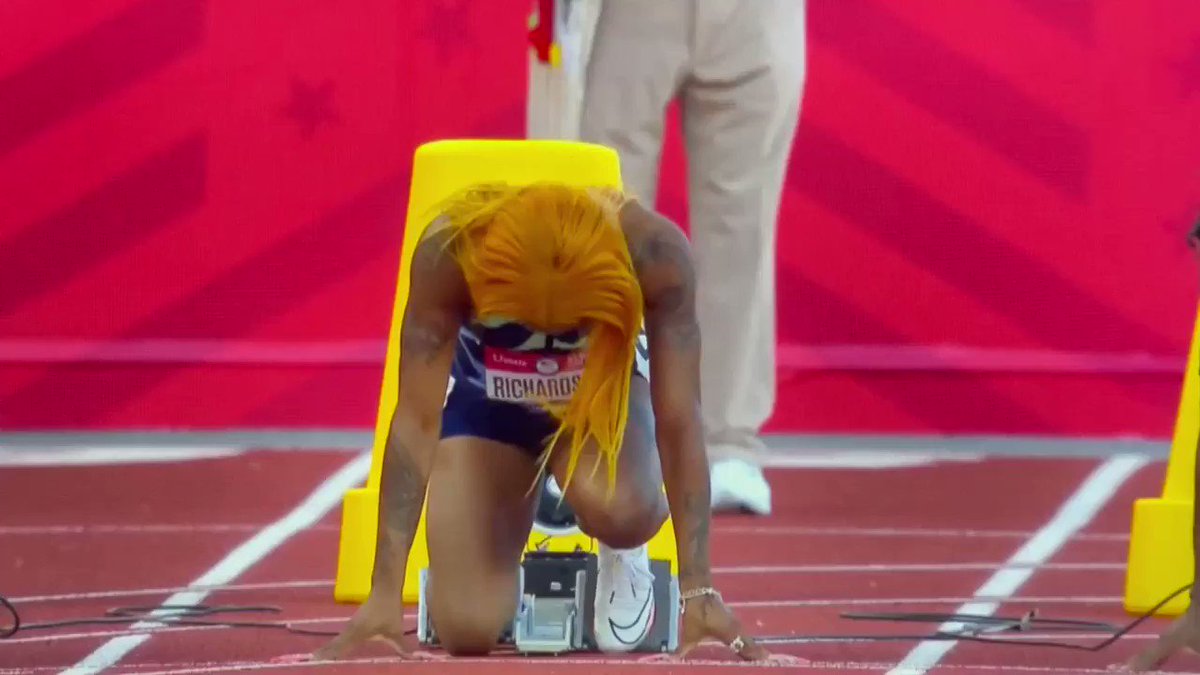 Sha’Carri Richardson ladies and gentlemen 💨💨💨 https://t.co/WPUTlWMp2m