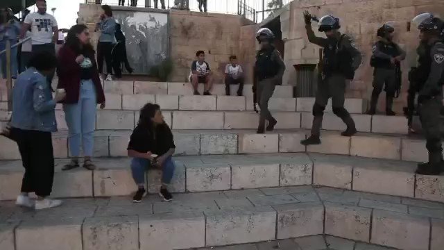 Heavily armed IDF soldiers man handling defenseless Palestinian women half their size
This is not oppression of women. This is just self defense. 🥴
https://t.co/2X1fMBfkUS