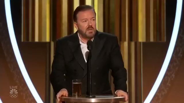 RT @TRUTHSEEKERS111: Ricky Gervais DESTROYS Hollywood Elite In Epic Golden Globes Monologue Part 2. https://t.co/2UXJQ0R6sn