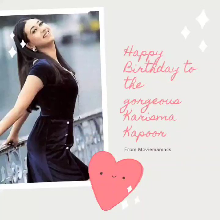 Happy Birthday to charismatic Karisma Kapoor  