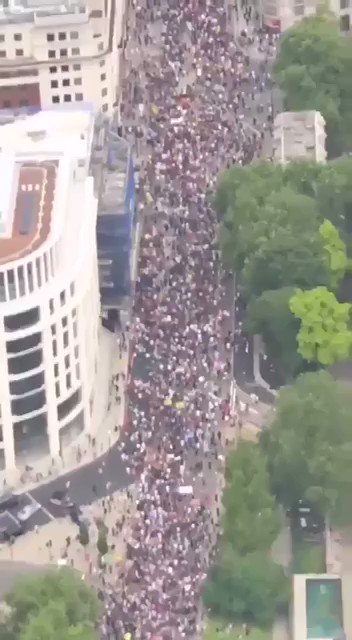 Hundreds of Thousands Take to the Streets in London to Protest And Fight for Their Children W-n85wV0scXfcFzc