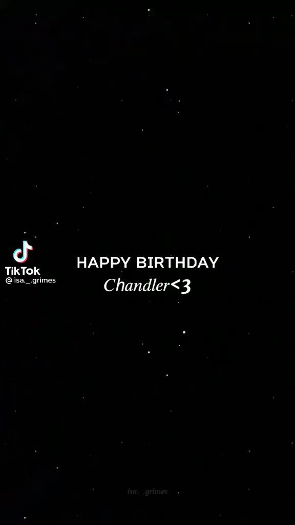 Happy birthday Chandler riggs y Love you    2  2     
