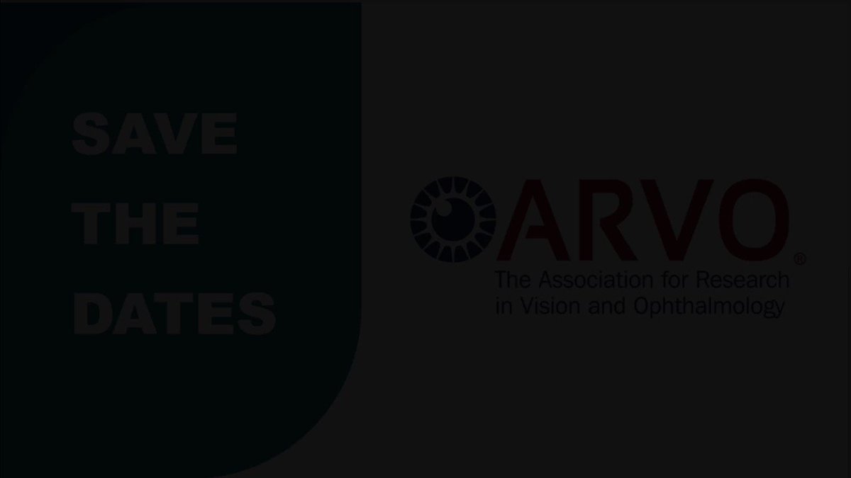 ARVO on Twitter "Save the Dates! 7/21Building drugs, devices & 