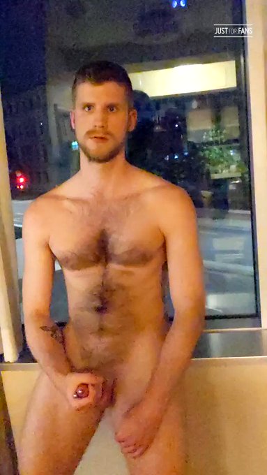 Was a nice city view ? #gays #gaycock #princealbert #gayexhibitionist #gayotter #gayhairy #gaycum...
