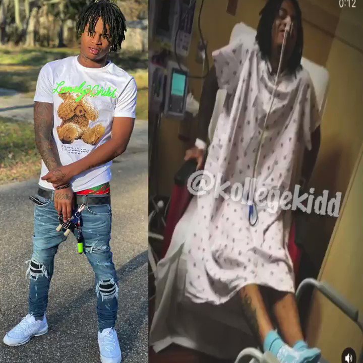 Kollege Kidd on X: NBA Youngboy's homie Baby Joe recovering in