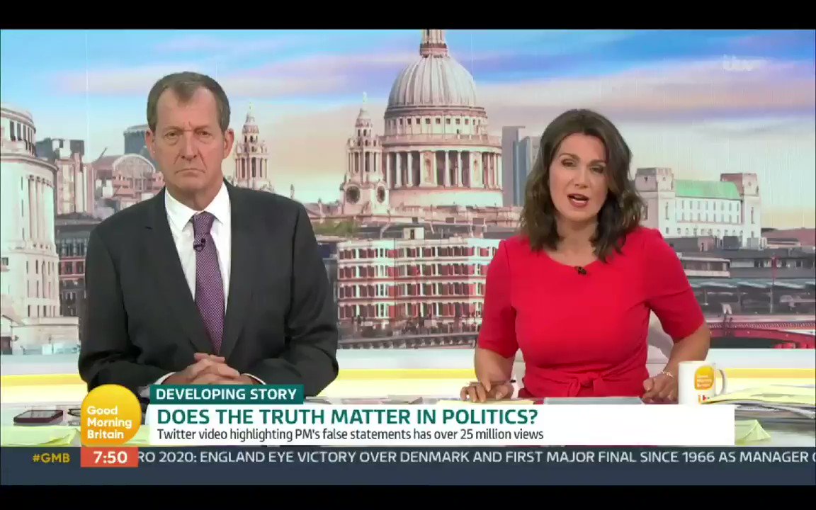 It appears @BBCBreakfast are still struggling to find any evidence of the Prime Minister lying to Parliament & breaking the Ministerial Code
In unrelated news millions watch the Prime Minister lying to Parliament & breaking the Ministerial Code on @GMB
https://t.co/4KicfqB7Mo