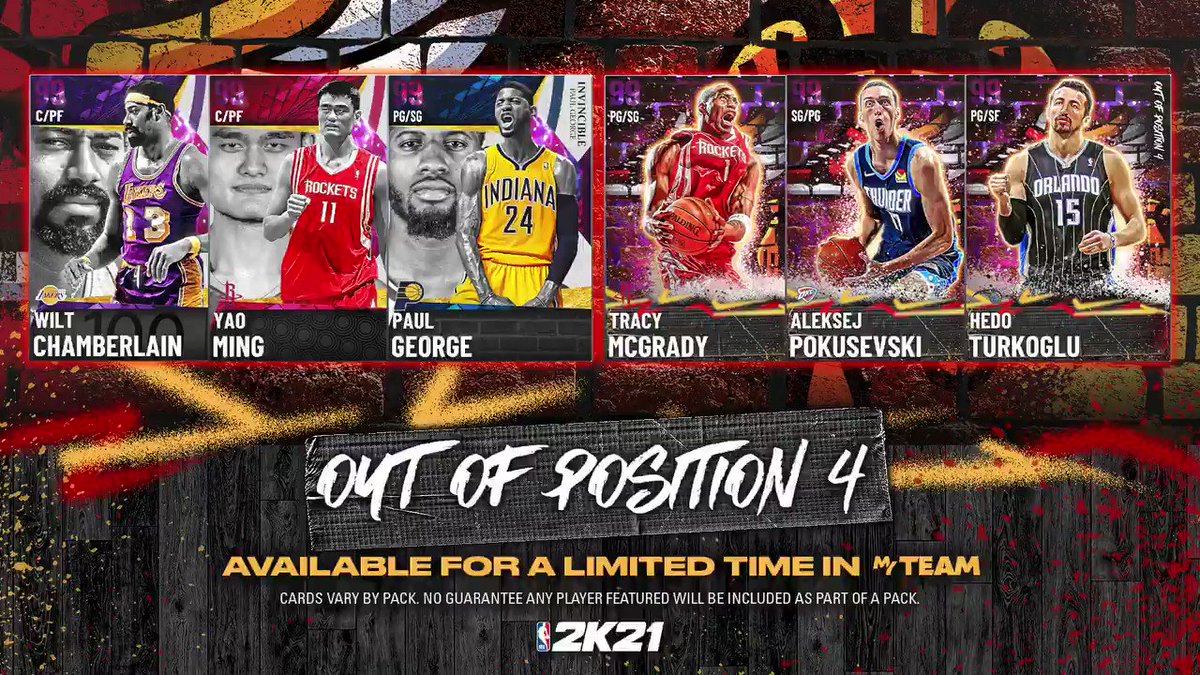 Le guide des cartes Out of Position sur NBA 2K22 MyTeam