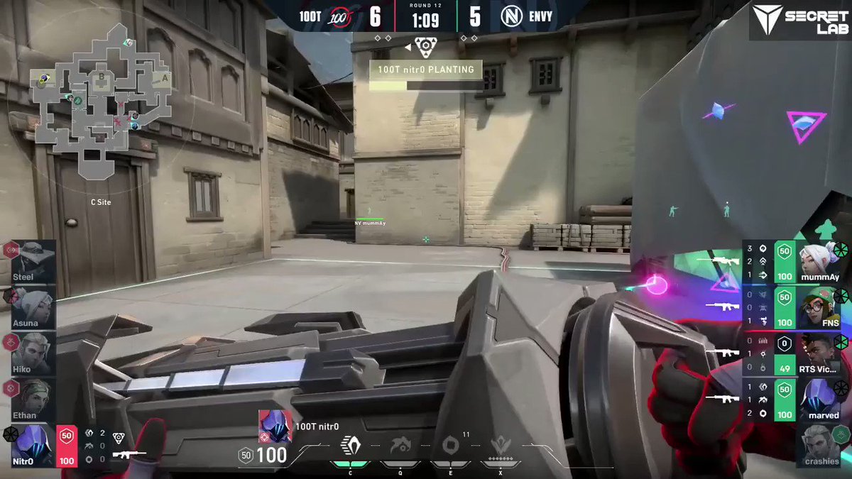100 Thieves Esports on Twitter: "Ok @nitr0 is a clutch god too...… "