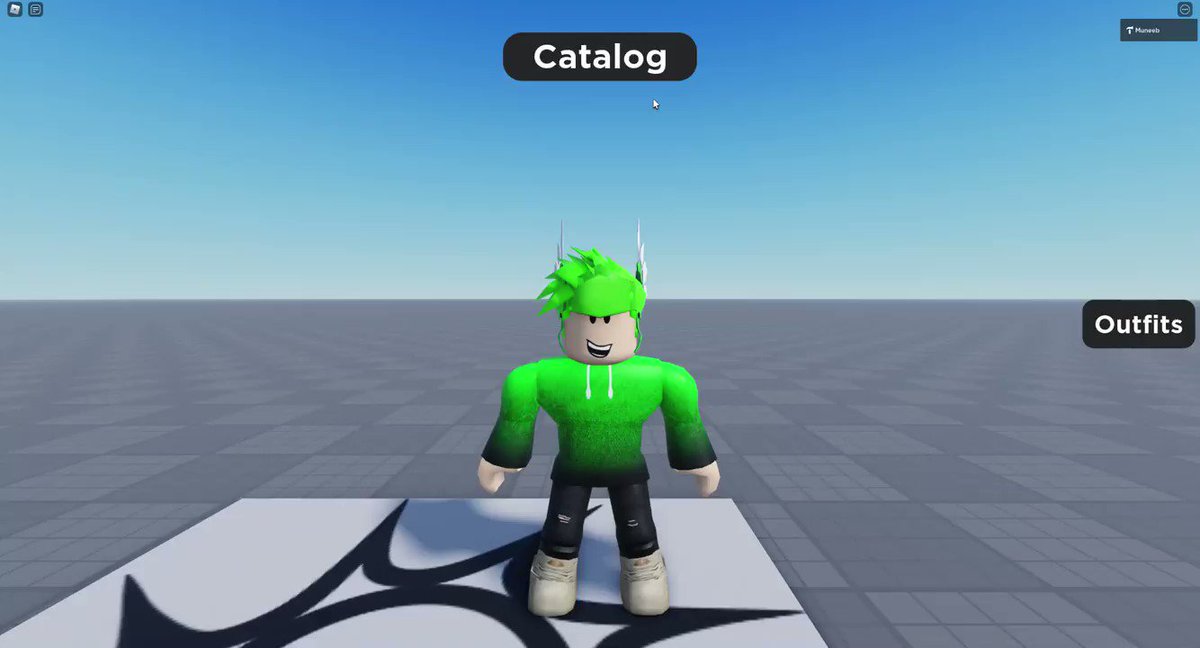 Muneeb on X: New feature for Catalog Avatar Creator: Hat effects
