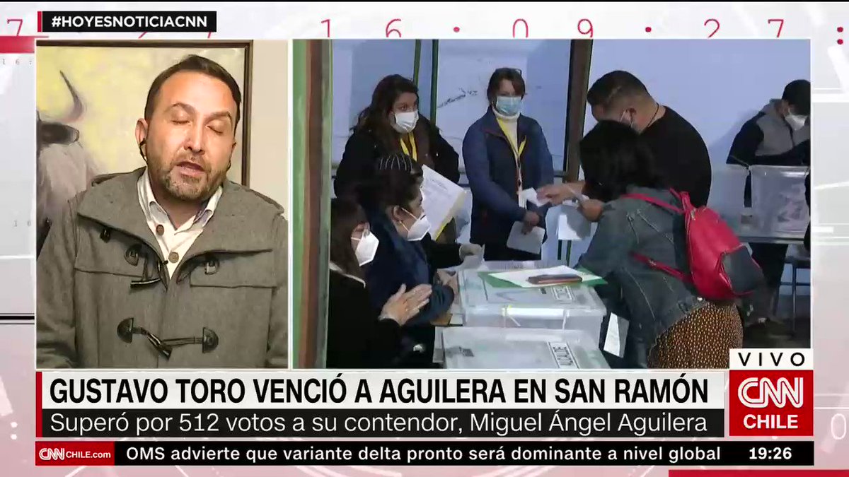 HoyEsNoticiaCNN | Gustavo Toro (DC), alcalde electo de San ...