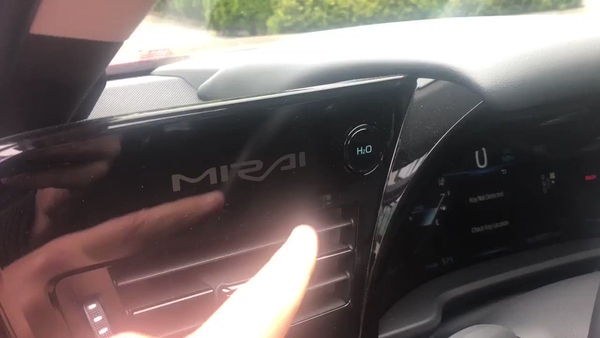 Toyota mirai h20 button discount