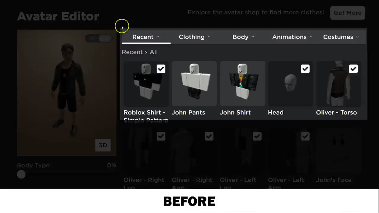 Bloxy News on X: The #Roblox Mobile Avatar Editor has gotten an