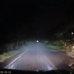 突然の走行中に雷が落ちた!これは防げなよ～、こんな時どうすれば・・・。