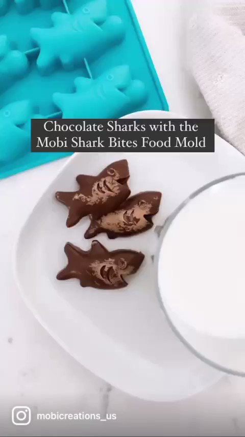 Shark Bites or Pigs in a Blanket Silicone Molds