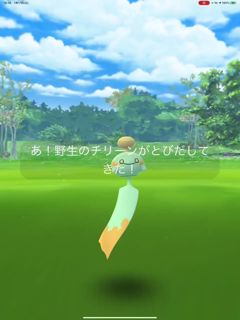 Onepoke やったぜ 色違いチリーン ポケモン道中記 Goフェス 初ゲットなり T Co Bgrym8oeg5 Twitter