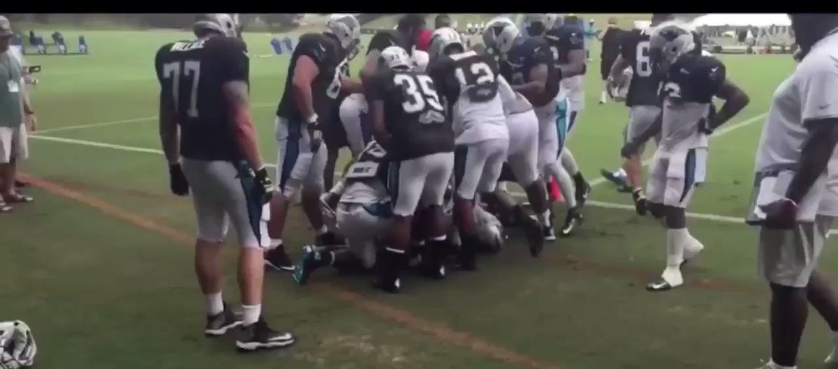 RT @1PantherPlace: Camp Memories: 2015. 

Cam Newton v Josh Norman. 

All’s well that ends well.

 https://t.co/wUPGNxunCu