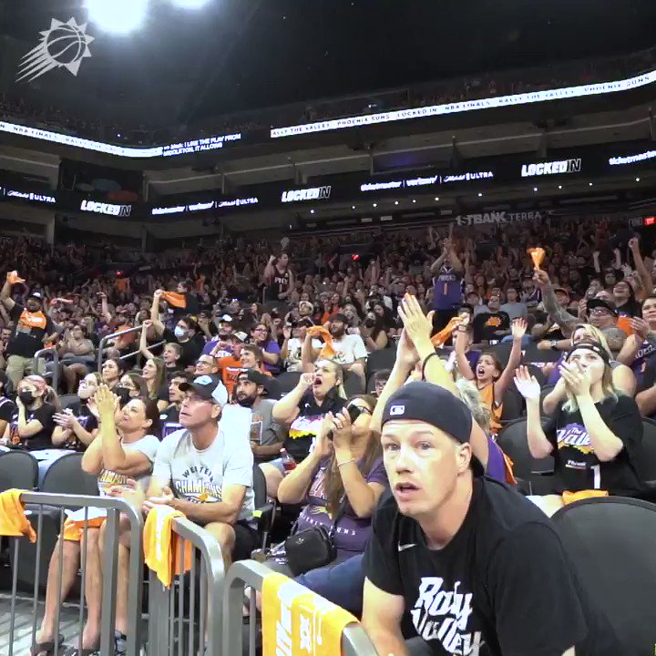 To the heart of the Suns,
Thank you for an incredible season. Every moment, every cheer, every fanβ¦everything counted.
The energy in The Valley was unmatched, and it has left us ready for more. More to do, more to come.
Everything we want is on the other side of hard. https://t.co/H767UUyLpO