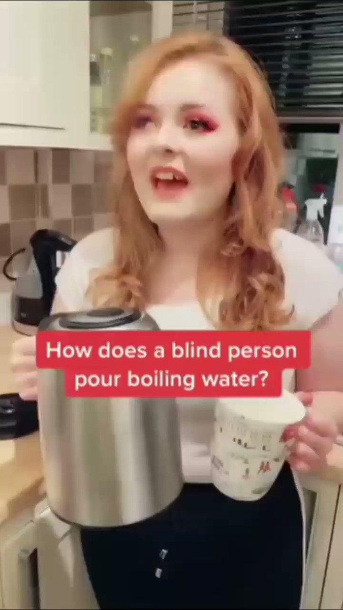 Tech Burrito On Twitter How Does A Blind Person Boil A Water 