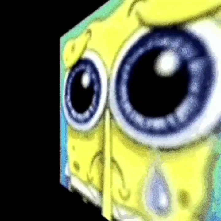 Video animation template of Sad SpongeBob in various effects : r