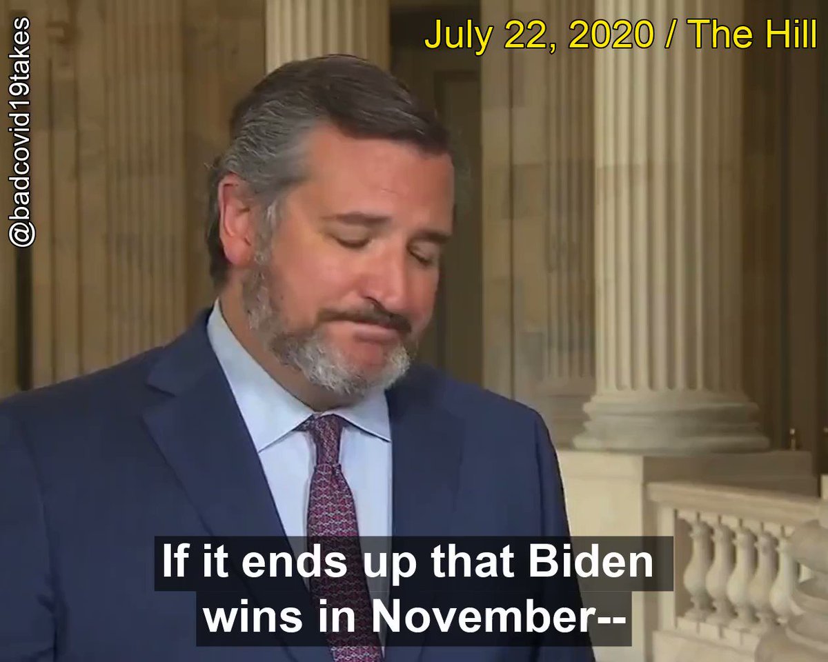 One year ago today: Ted Cruz gave his guarantee. https://t.co/g9pRpr2Xlg